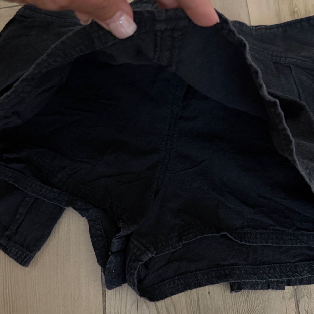 Free People Black Flared Skort - Picture 3 of 4
